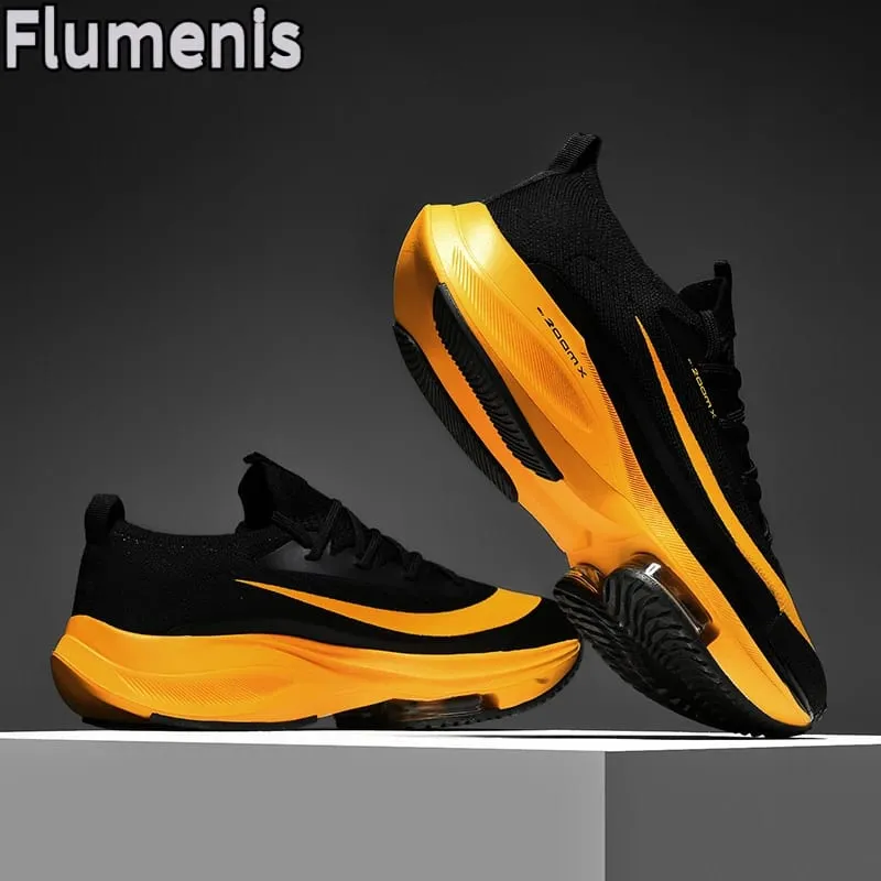 Men's Running Shoes Breathable Racing Cushioning Outdoor Running Shoes Casual Non Slip Mesh Off-Road Shoes — image 2