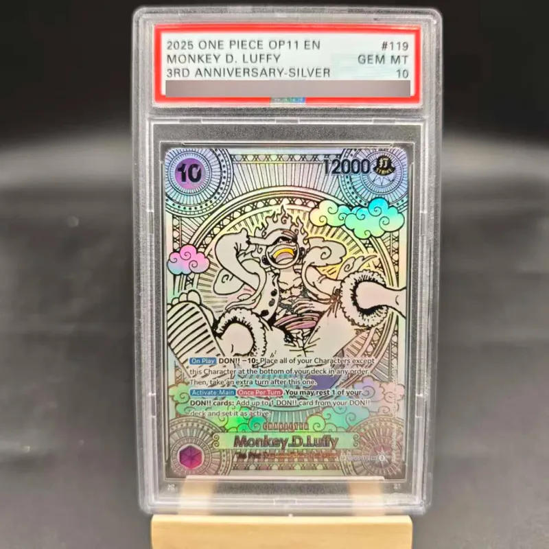 Diy Self Made One Piece OP13 Luffy Sabo Ace English Rating Card OPCG Zoro Roger Hancock Copy Version Anime Collection Cards