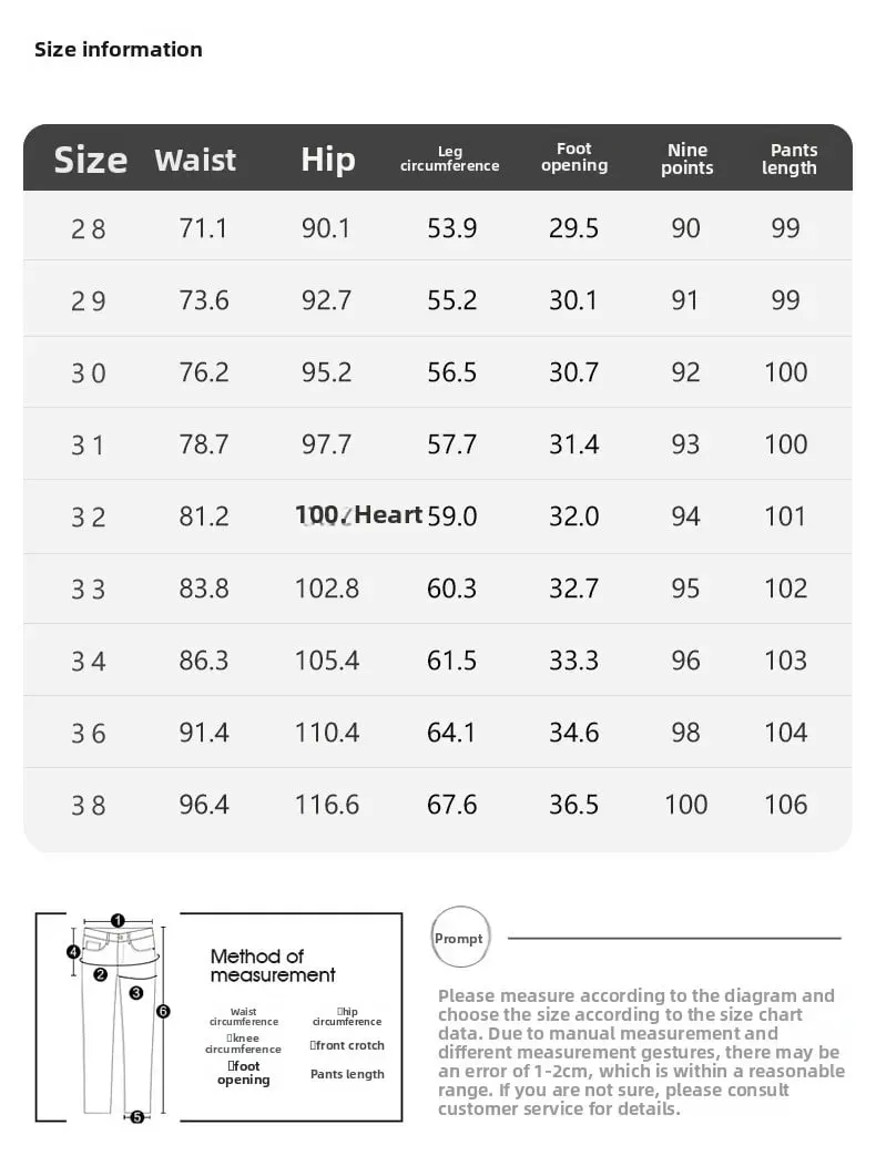 2026 New Black Jeans Men Versatile Slim Fit Skinny Leg Casual Trendy High-End Fashion Pants
