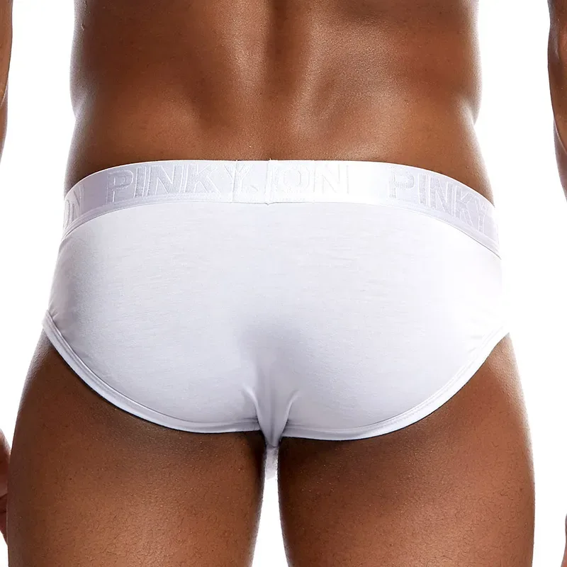 Pinky Seaso marque meilleure vente Sexy Triangle pantalon Modal mince couleur unie sous-vêtements hommes Modal slips ventiler grande taille hommes