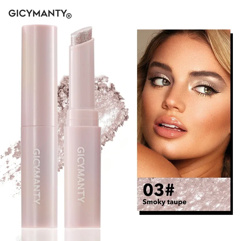 Jelly Eyeshadow Stick Holographic Pearl Shimmer and Delicate Glitter for Eye Brightening — image 11