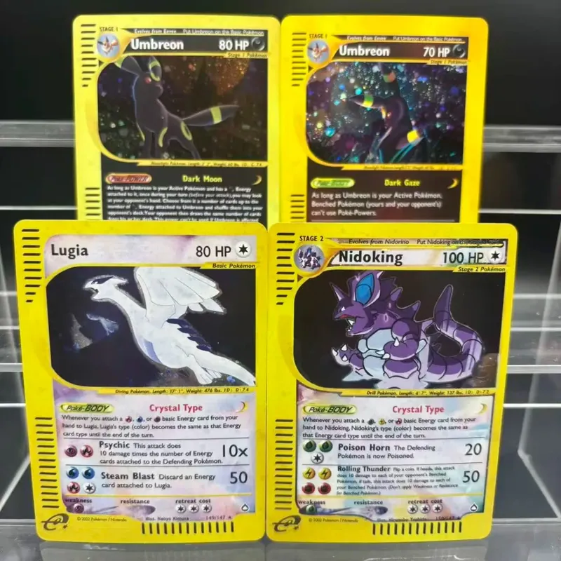 DIY Collection Cards Torchic Umbreon EN Self Made Single Card Classic Game Anime Card Gift Toy