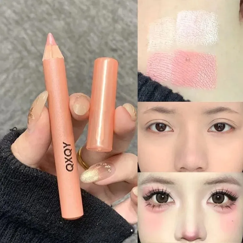 Sparkling Eye Silkworm Pen 3D Under-Eye Highlighter Pen Waterproof Smudge Long-Lasting Multi-Use Eye Liner Brightening EyeMakeup