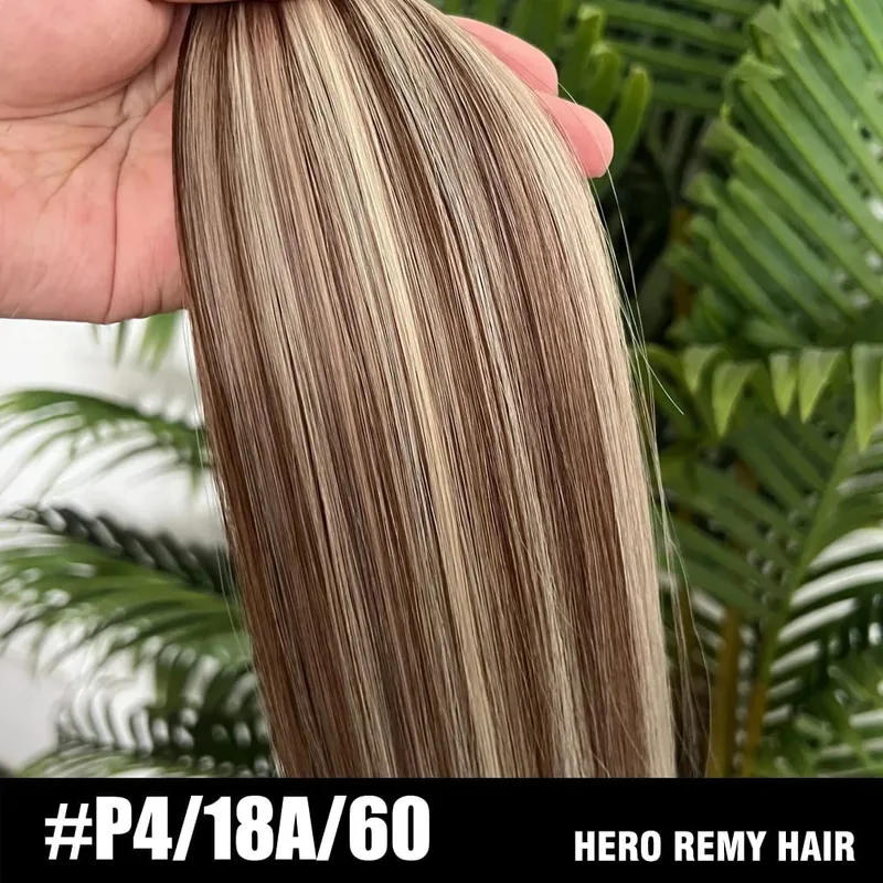 Halo Hair Extensions 100% Remy Human Hair 16-22 Inch Hidden Wire Removable Velcro Clip In Hair Human Remy Fish Line Extensions