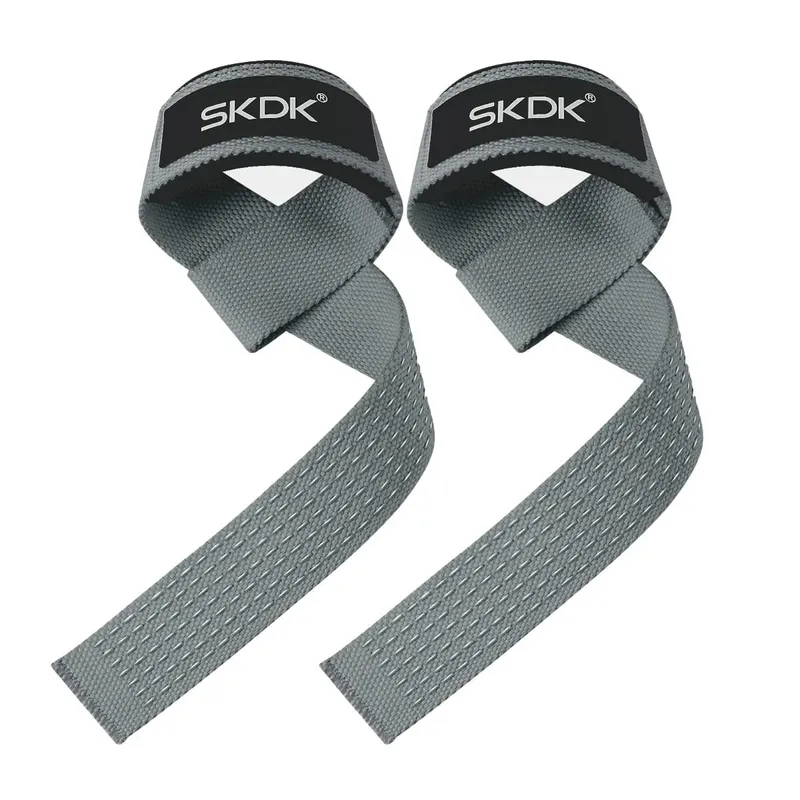 1 Pair Weightlifting Wrist Straps Strength Training Adjustable Non-slip Gym Fitness Lifting Strap Wrist Support Sports Grip Band