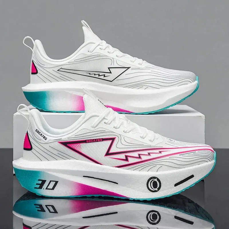 Running Shoes Men Carbon Board Marathon Speciality Sports Breathable Lightweight Comfortable Women's Athletic Casual Sneakers