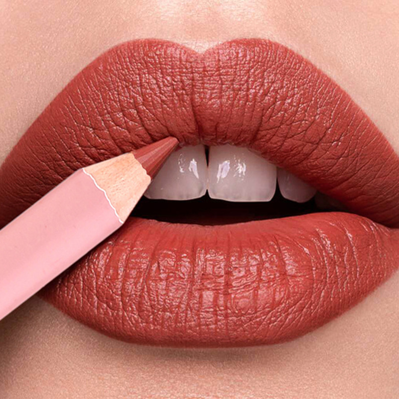 Lápis delineador labial fosco, 12 cores, à prova d'água, batom natural nude rosa, delineador pro, contorno dos lábios, maquiagem — image 17