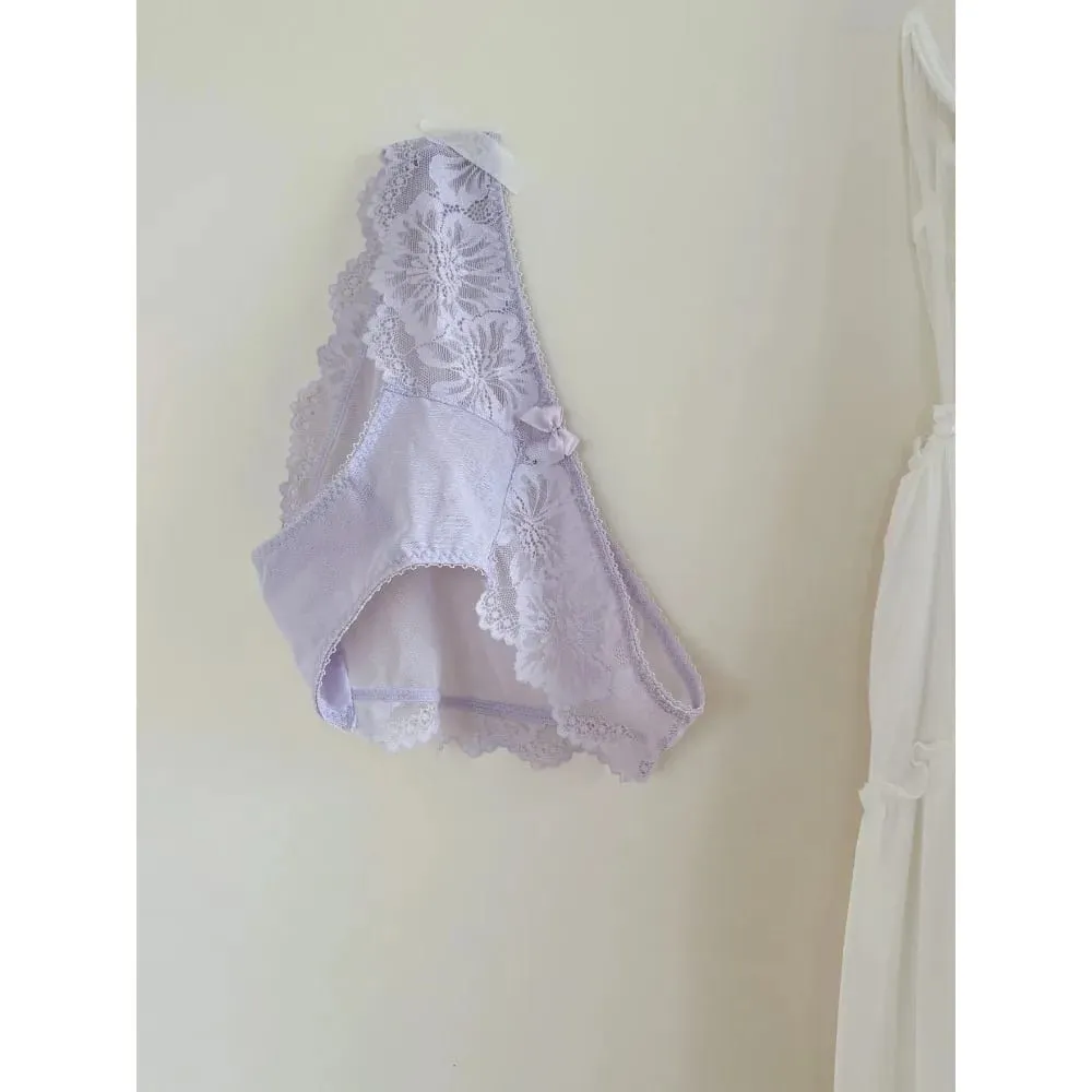 Soutien-gorge en dentelle violette pour femmes, broderie française Sexy, à armatures douces, minimiseur, Push Up, Anti-affaissement, Lingerie, brassière 32 à 38 — image 7