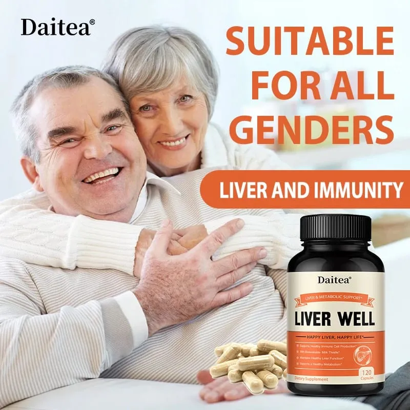 Milk Thistle Capsules Liver Health Support Gut & Immune Health Skin Beauty Liver Function Promotes Digestive Health — image 7