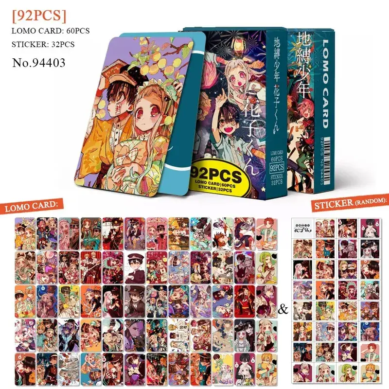 Anime Attack on Titan‌ Lomo Card Pohlednice Hračka Haikyuu Lékárnické deníky Honkai Star Rail Collection Karty s nálepkami Dárek