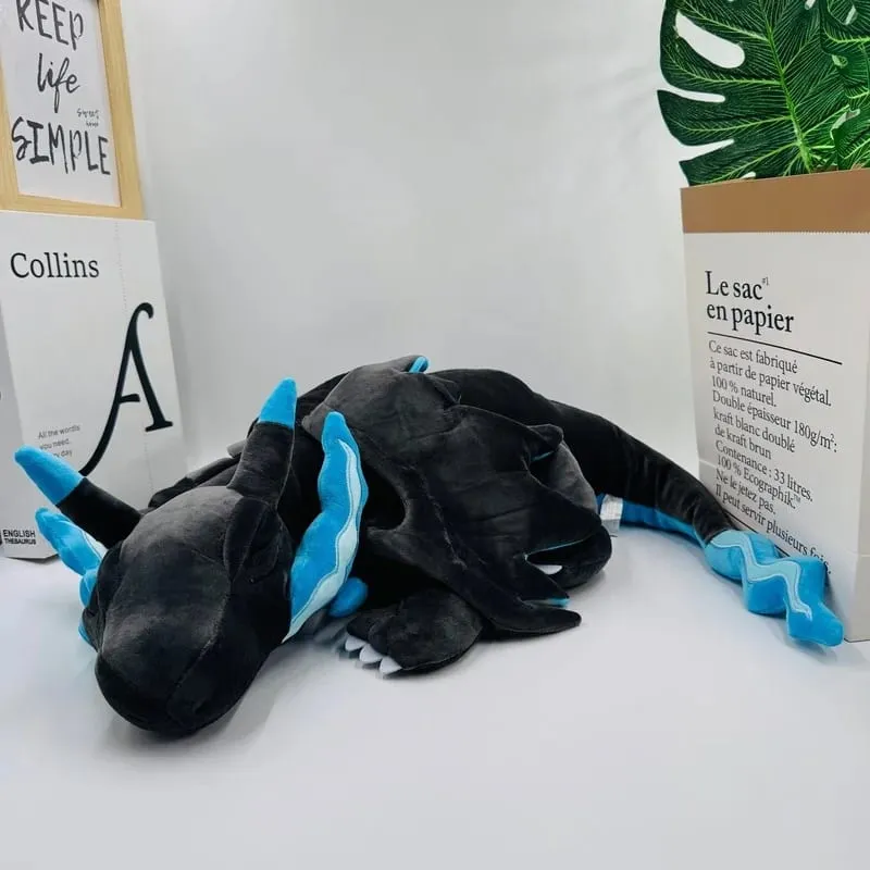 New Large 48cm Blue Sleeping Charizard Plush Doll Toys Super Soft Pokemon Stuffed Animal Anime Plush Pillow Floor/Sofa Cushion — image 2