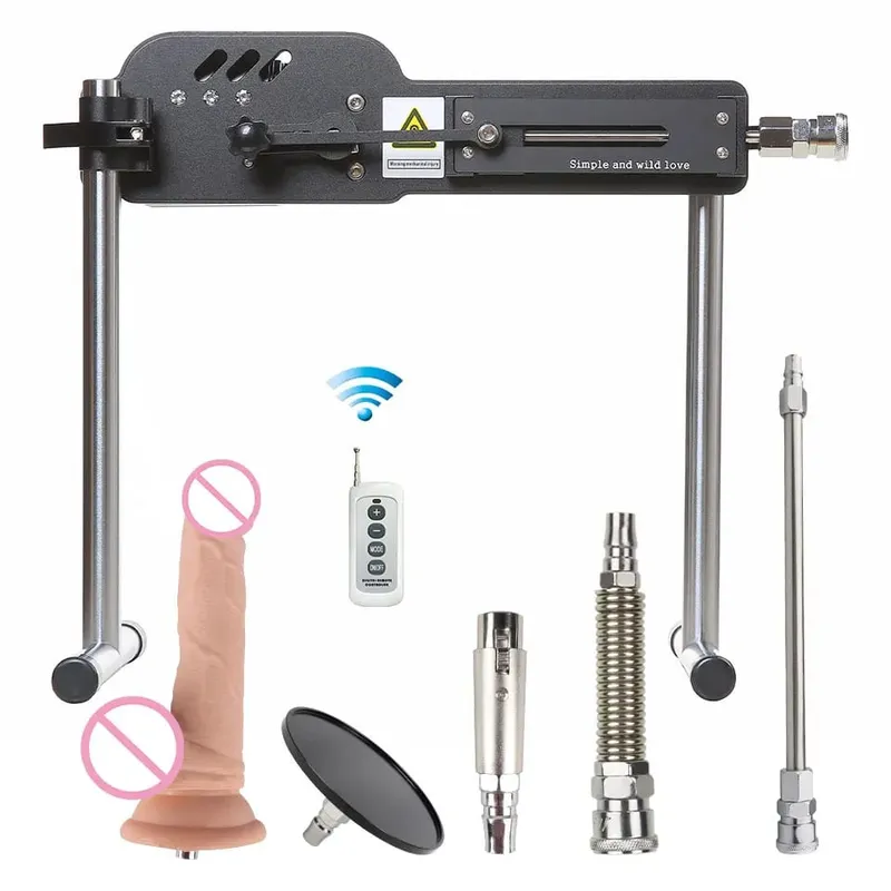 Uzaktan Kumandalı Seks Makinesini Yükseltme Süper Sessiz Ultra Ayarlanabilir Vac U Kilidi 30db 120W Ücretsiz Büyük D ile Aşk Makinesi