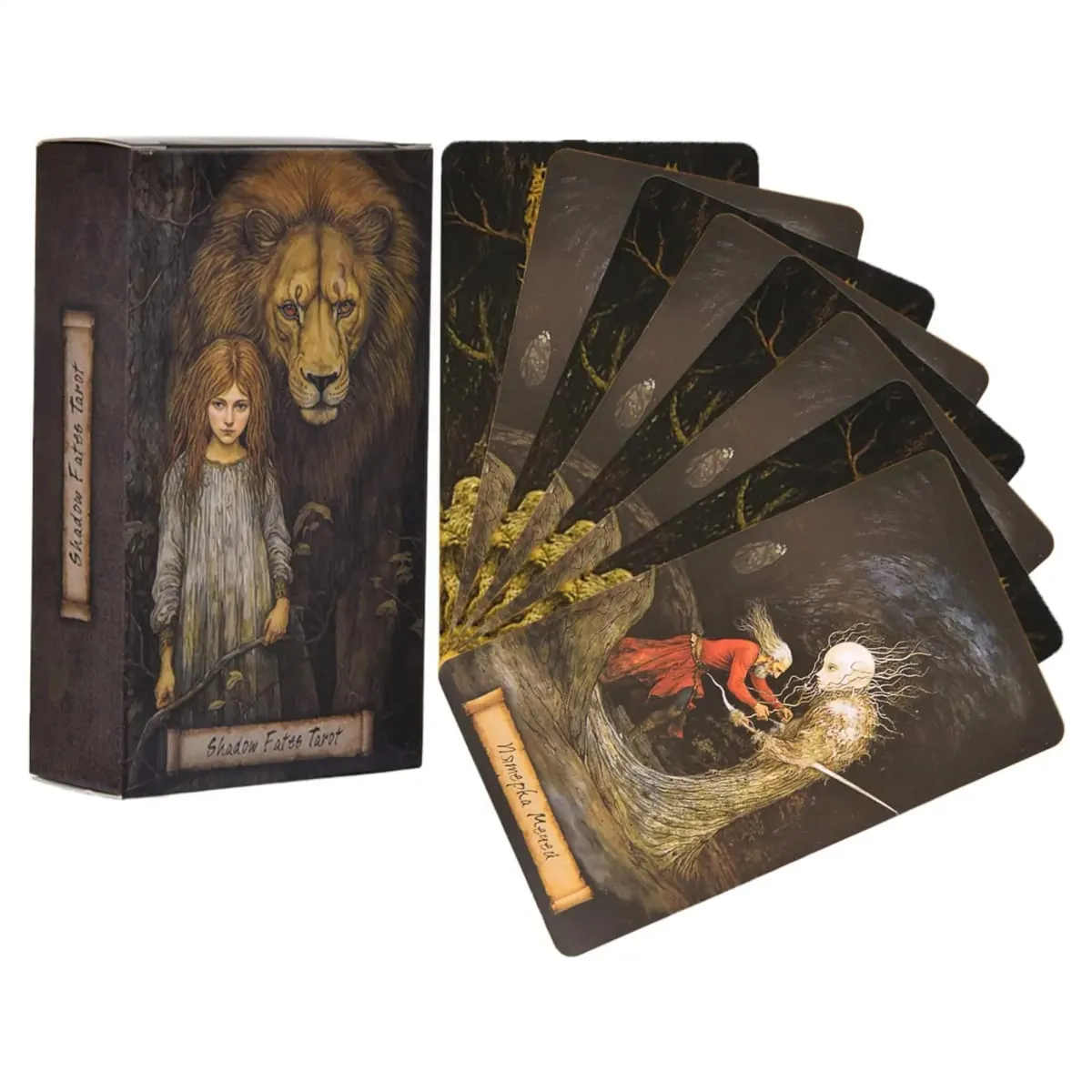 Tarot Cards for Beginners 80 Pieces Girl Board Game Portable Strategic Board Games for Boys Girls Women Men Play Halloween