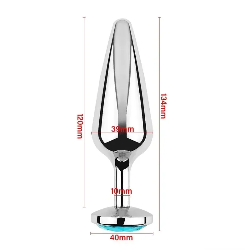 Metal Anal Beads Butt Plug Set Small Large Wearable Ass Analplug Jewelry Dilator Dildo Prosate Massager Sex Toy Man Women Shop — image 13
