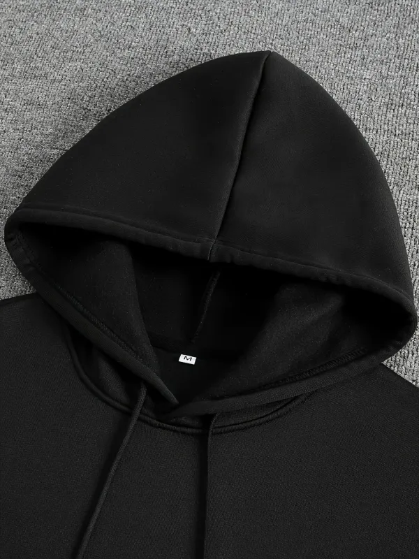 Vintage Compass Print Hoodies for Men High Quality Hooded Long Sleeve Pullover All Season Daily Casual Sports Tops Men's Clothes