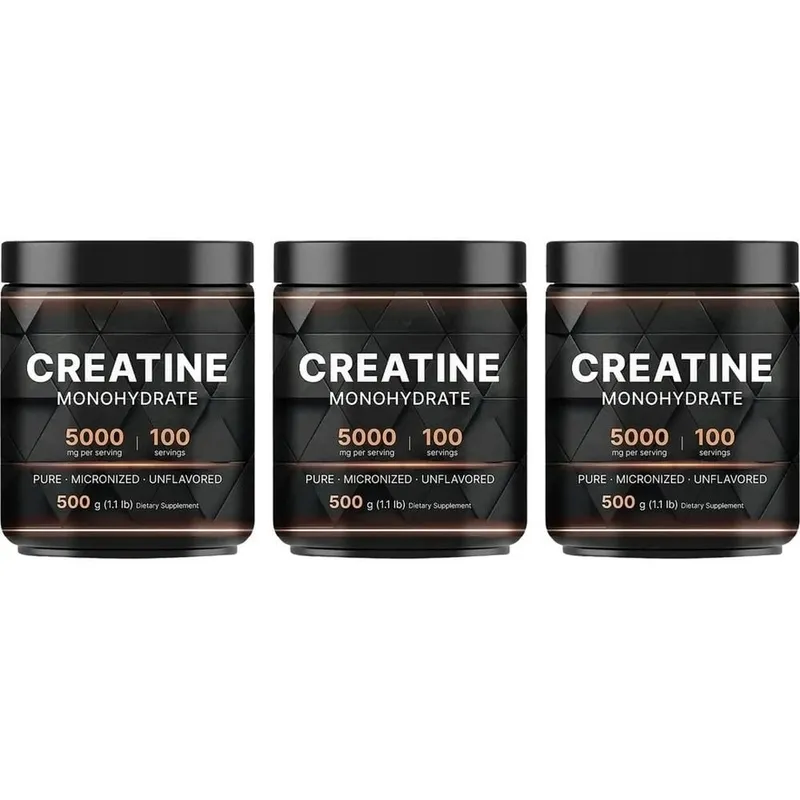 Creatine Monohydrate Powder Micronized Unflavored Training Performance Support Energy Endurance Strength 500 G(1.1lb) — image 9