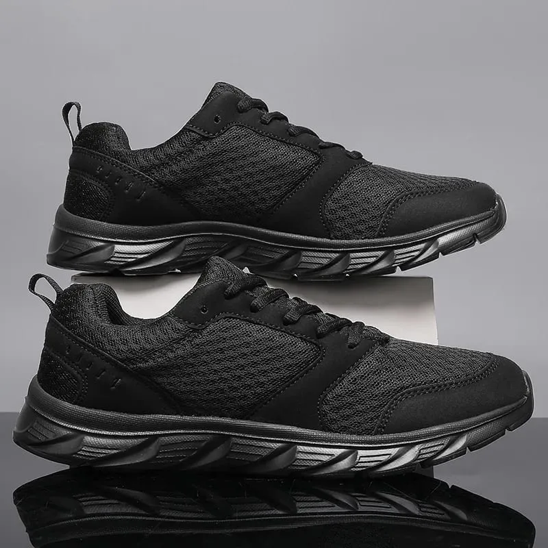 Men Sports Running Shoes Casual Marathon Breathable Lightweight Women's Comfortable Athletic Nonskid Walking Sneakers Outdoors