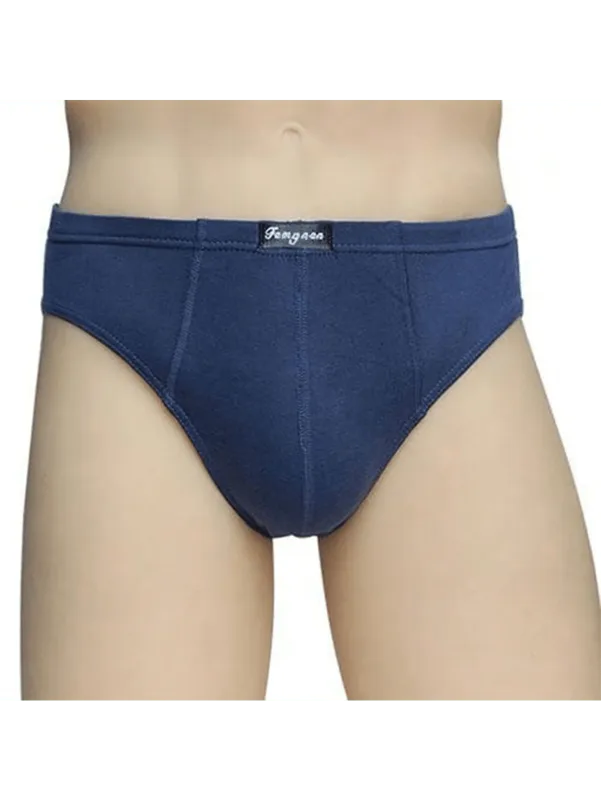 6pcs Random100% Cotton Mens Briefs Plus Size Underwear 5XL/6XL Men's Breathable Solid Sexy Comfortable Shorts — image 10