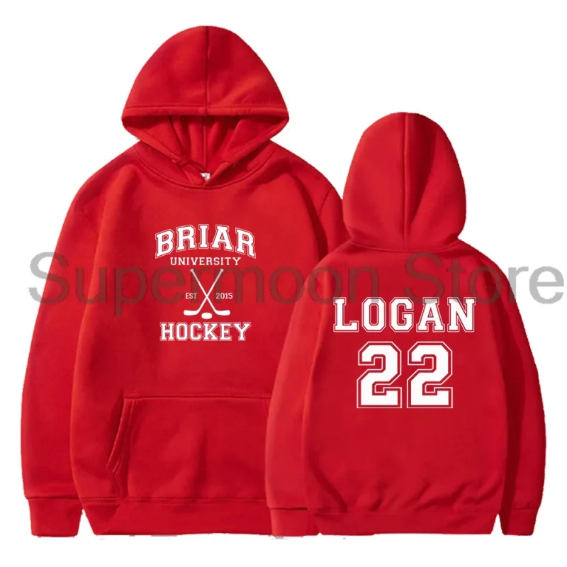 Off Campus Briar University Team Hoodie Unisex Long Sleeve Streetwear Women Men Hooded Sweatshirts