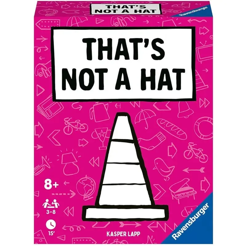 #@That's Not A Hat-Fun Bluffing & Memory Party Game for All Ages Components | Ideal for Family Gatherings | Great Replay Value — image 1