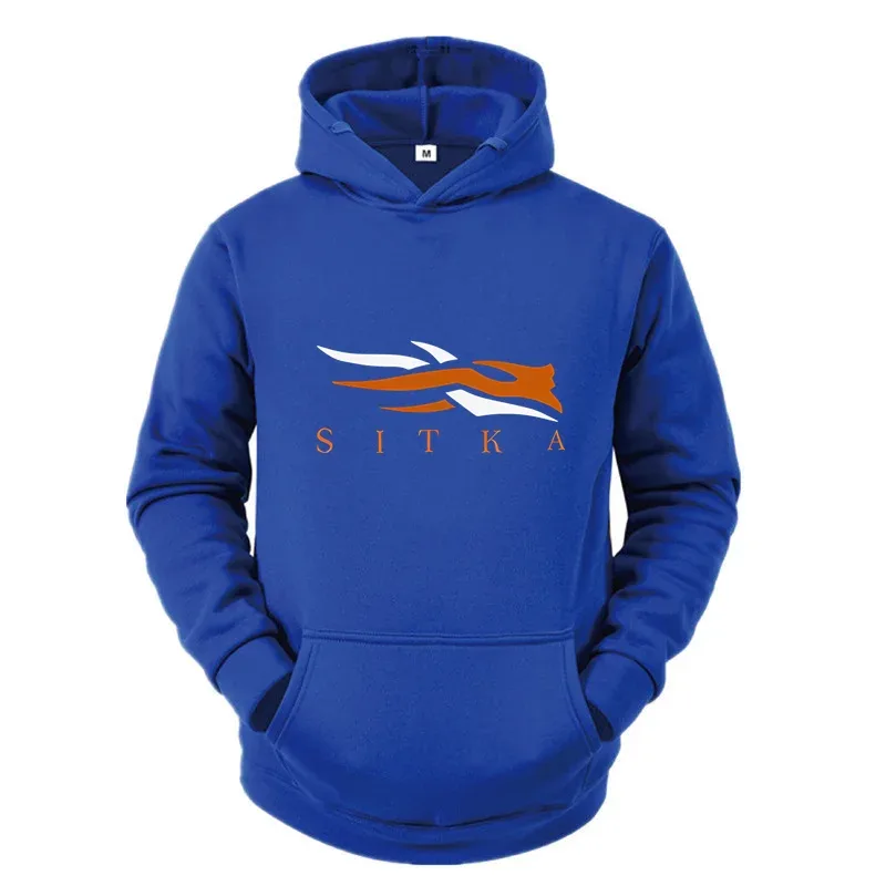 2026 New SITKA Letter Printed Fashion Men's Street Harajuku Y2K Autumn/Winter Hoodie Hip Hop Warm Sports and Leisure Clothing — image 5