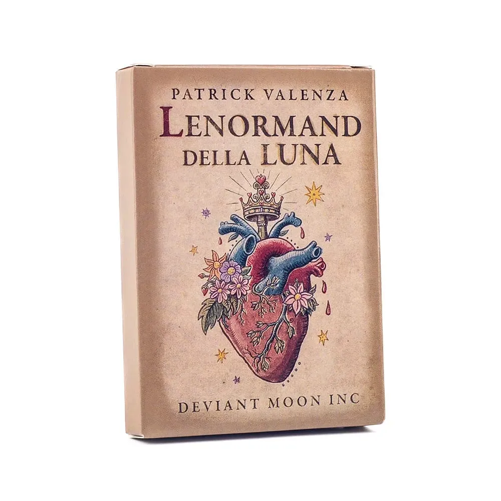 Lenormand Della Luna Tarot Deck 36 Stk Divination Fate Tarot Oracle Cards Party Entertainment Brætspilskort 7,3*10,2cm