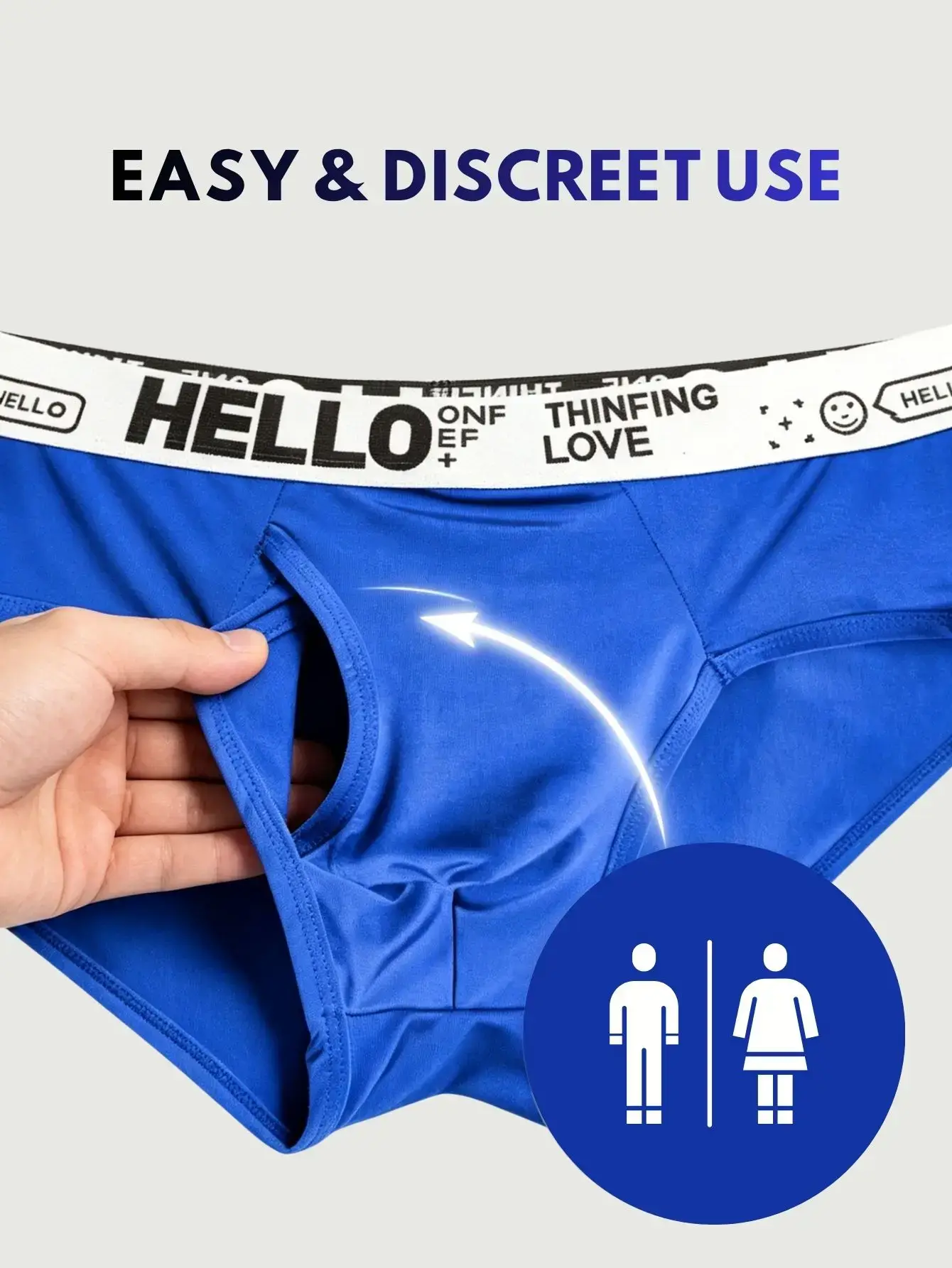 Men's Low Rise Front Fly Briefs Icy Contour Pouch Underwear Breathable Moisture Wicking Trunks Office Workout Daily Casual Wear — image 2