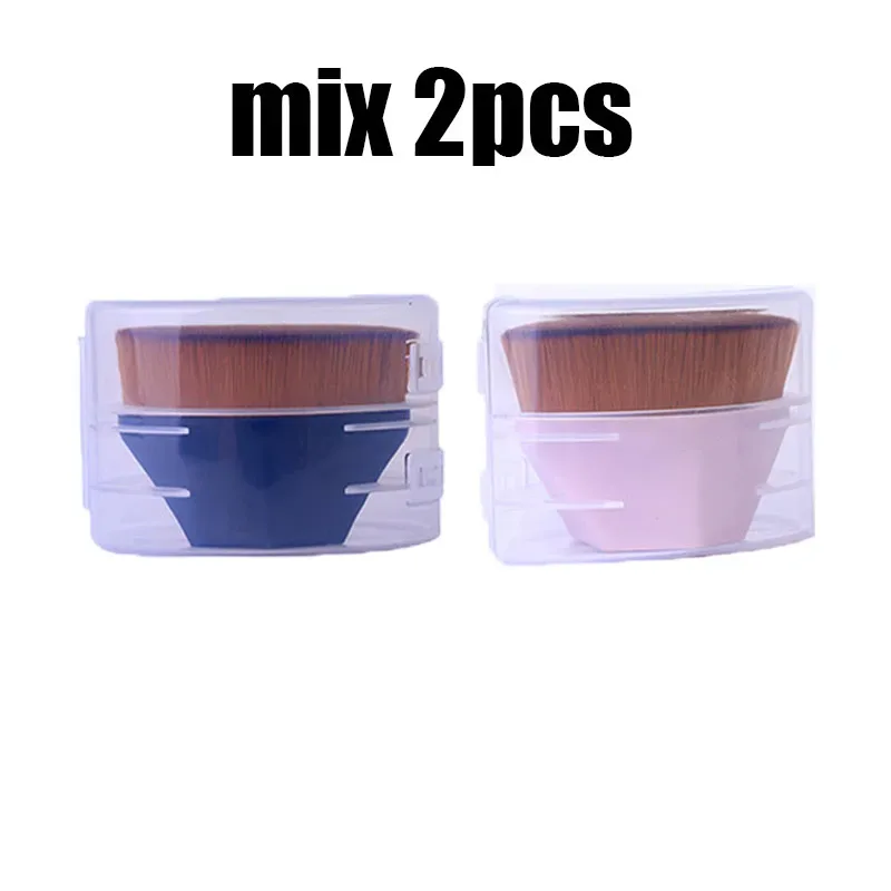 1/2/3/4pcs Makeup Brush Beauty Powder Face Blush Brushes Portable Professional Foundation Brush Cosmetics Soft Base Make Up — image 22