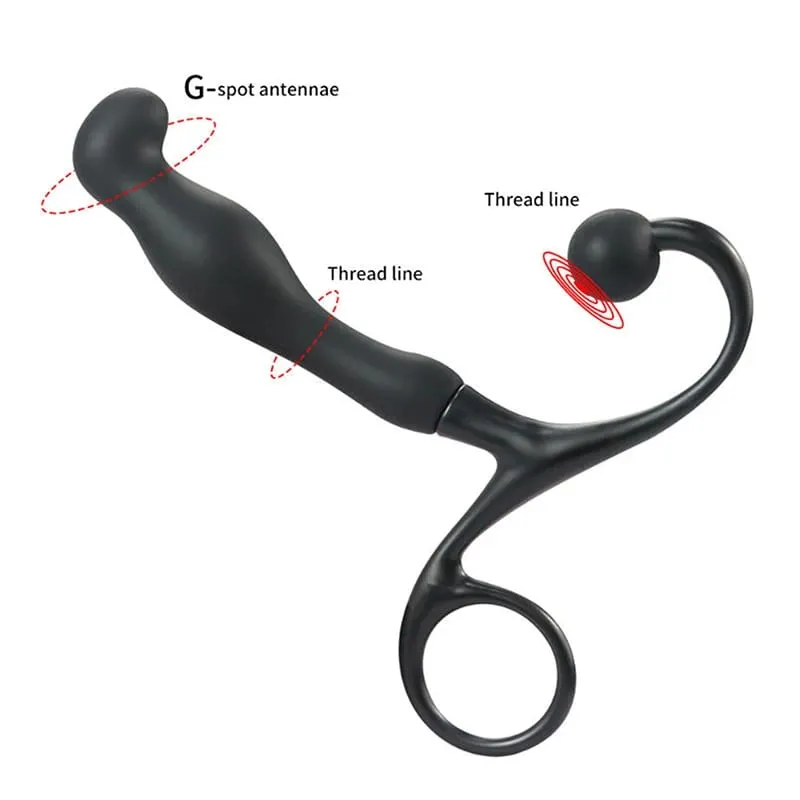 Silicone Anal Plugs Trainer Prostate Massage Butt Plugs Anal G-spot Clitoral Stimulation Anal Trainer Adult Products Sex Toys — image 6