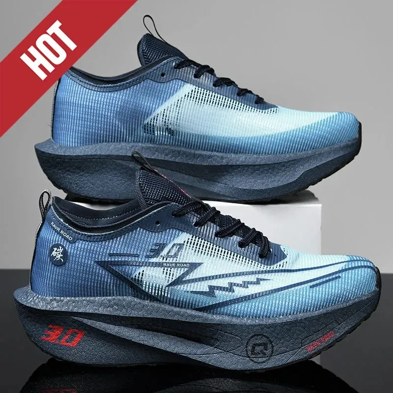 Running Shoes Men Marathon Carbon Board Speciality Sports Breathable Lightweight Women's Comfortable Athletic Stability Sneakers