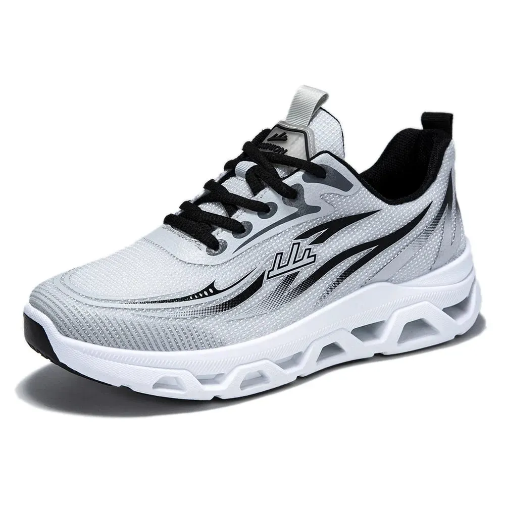 2026 Men's Summer Casual Sports Shoes Mesh Breathable Mountaineering Shoes Outdoor Running Shoes Sneakers