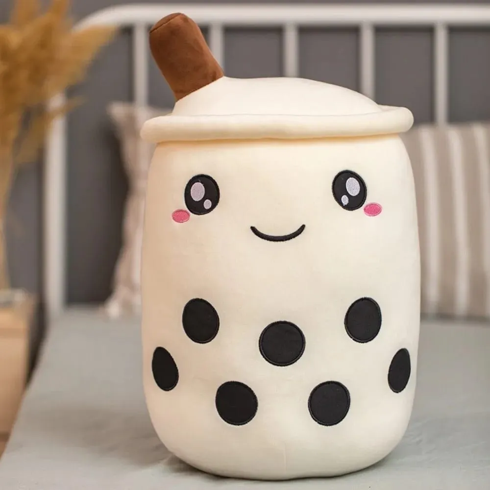 Nový 25/35 cm Bubble Tea Polštář Soft Cushion Polštář Boba Polštář Home Decor