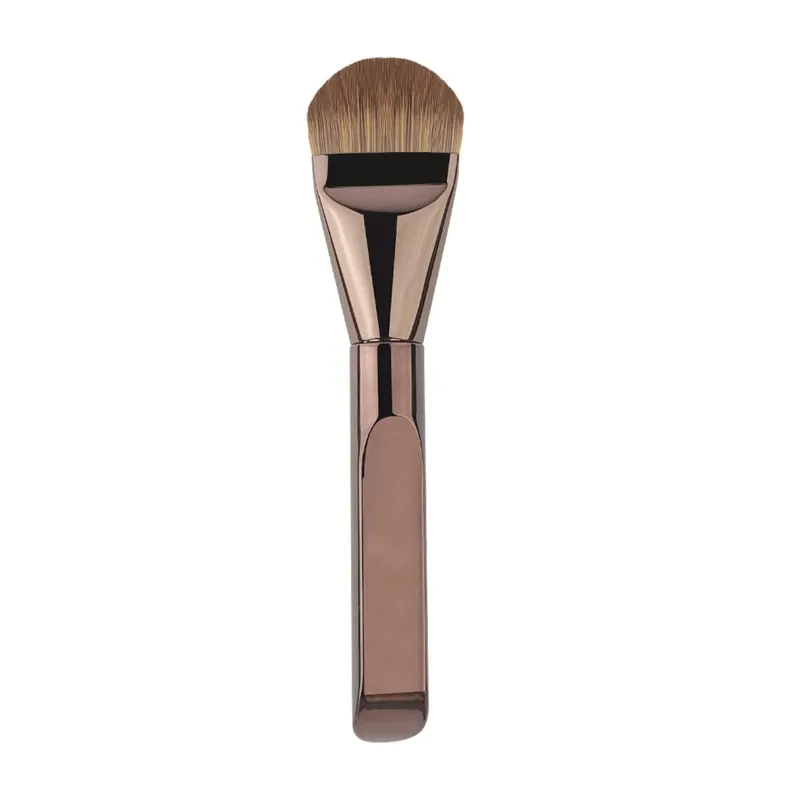 New 2Pcs Professional Foundation Makeup Brushes Soft Dense Hair for Blending Liquid Cream Flawless Powder Makeup Beauty Tools