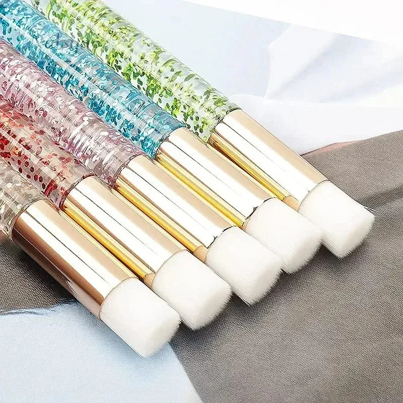 Wholesale 30/50pcs Eyelash Cleaning Brushes for Extensions Glitter Lash Shampoo Brush Nose Pore Cleansing Makeup