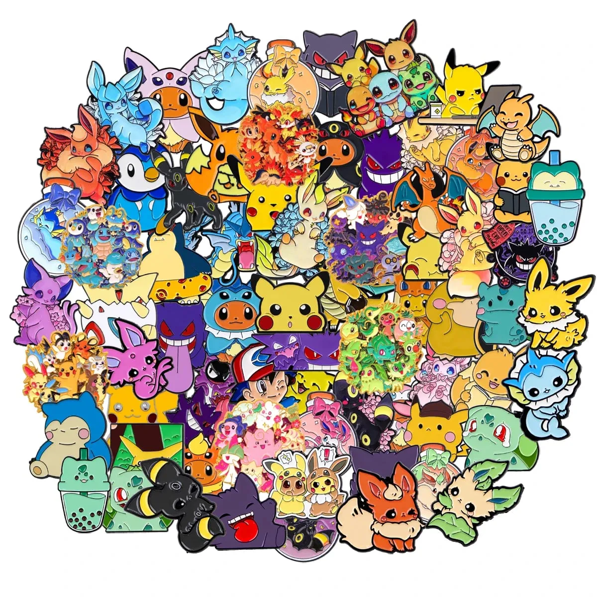 20/30/50/100pcs Random Mix Wholesale Game Enamel Pins Set Brooches Badges Collection Gifts Cosplay Accessories