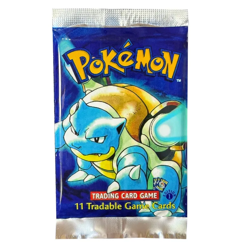 PKM New Base Set Booster Pack 11cards/pack Charizard/Venusaur/Blastoise PTCG Proxy Cards TCG Card Gifts