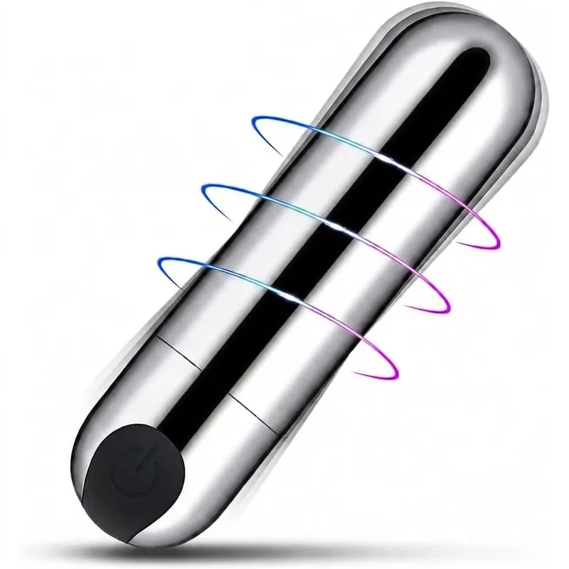 Silicone Bullet Vibrator Female Nipple Clitorals Stimulator Mini Vaginal Anal Massager Fully Waterproof Adult Sex Toys for Women