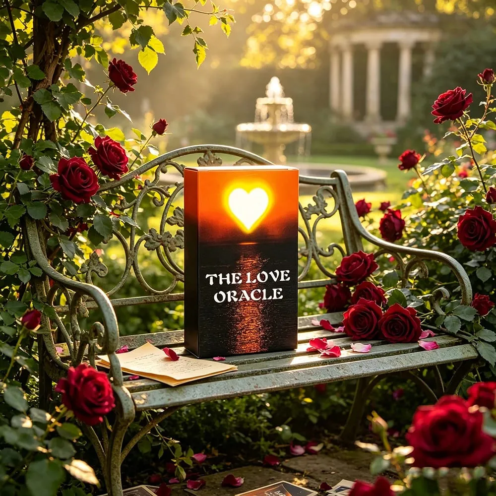 The Love Oracle Cards 54 Cards with Heart-Themed Art – Perfect for Singles Partners & Spiritual Seekers Seeking Heart Clarity — image 4