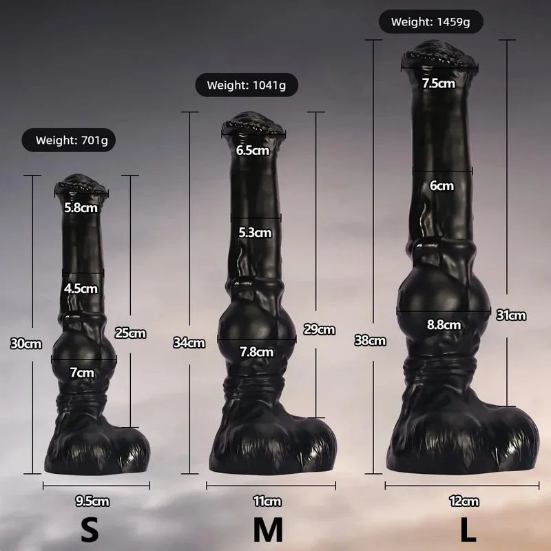 Big Horse Dildo Realistic Penis Huge Anal Plug Sex G Spot Stimulation Massage Stimulate Female Masturbator Sex Toys for Women