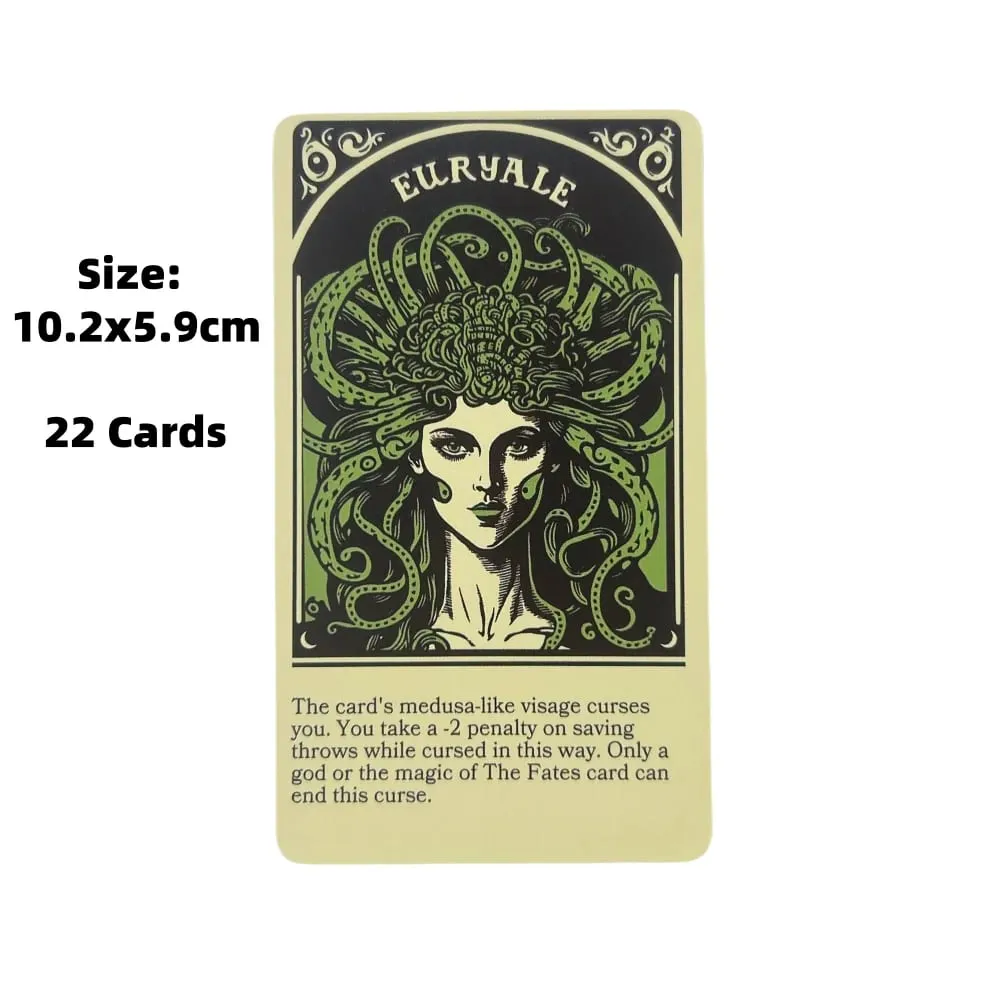 Jeu de cartes Oracle de beaucoup de choses, 22 cartes de Tarot, édition de Divination anglaise, jeux de Borad