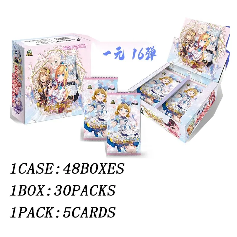 Wholesale Goddess Story Booster Box Limited Edition Full Set With Binder Album Display Japanese Style Anime Card