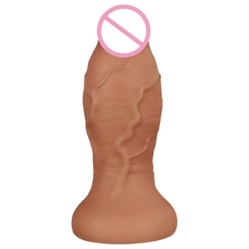 Super Large Anal Dildos Thick Realistic Penis Silicone Big Dick Butt Plug Masturbatior with Suction Cup Sex Toys for Women Men