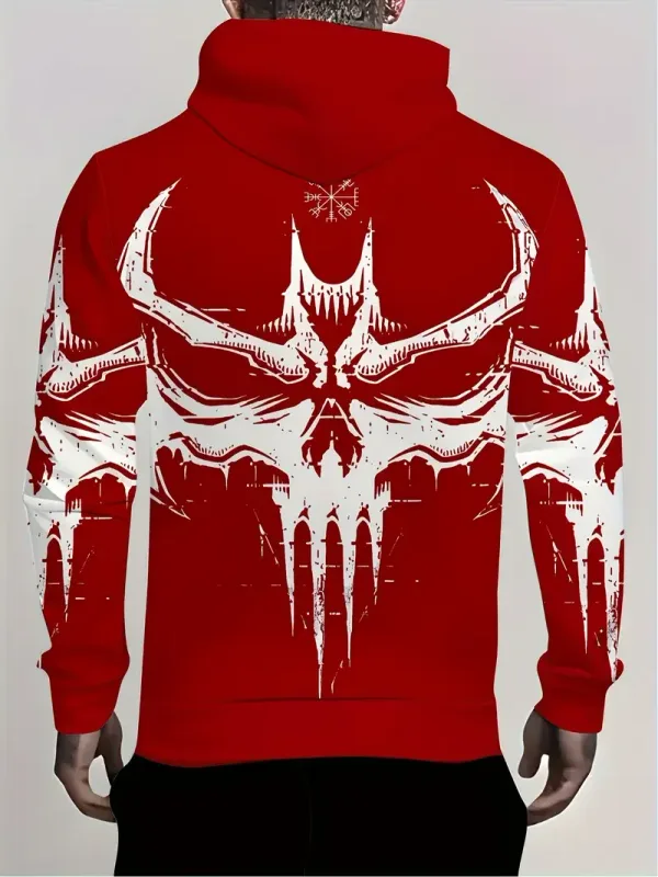 Männer Gothic Bat 3D Drucken Hoodies Für Männer Frauen Street Style Sweatshirts Pullover Herbst/Winter Lose Casual Halloween trainingsanzug