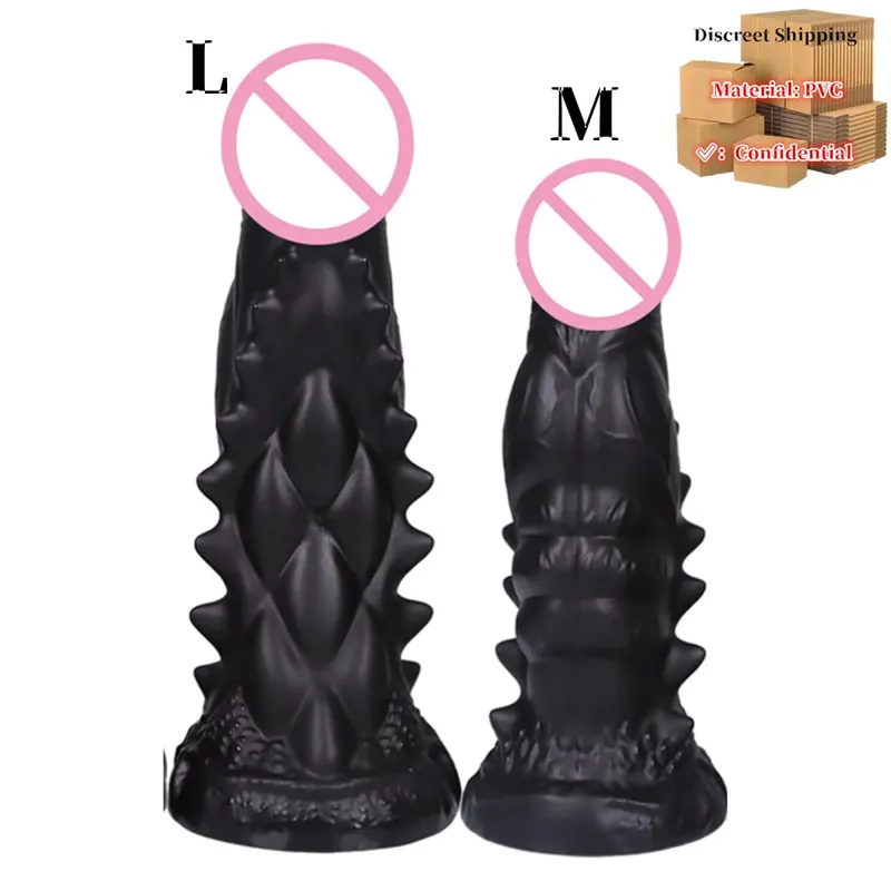 Big Anal Plug Monsters Enlargenmen Prostate Massager Huge Anal Dilator Butt Plug Anal Training Expansion Sex Toys For Women Men