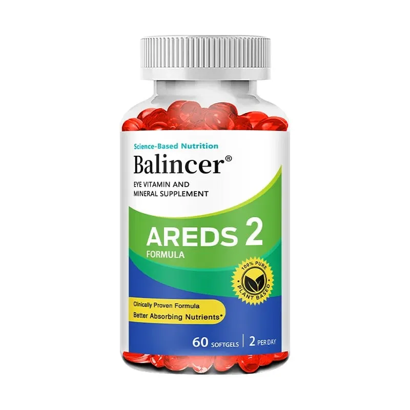 Eye Vitamin & Mineral Supplement Lutein Zeaxanthin Vitamin C E & Zinc Vision Eye Fatigue & Dry Eye Support 30/60/120 Capsules