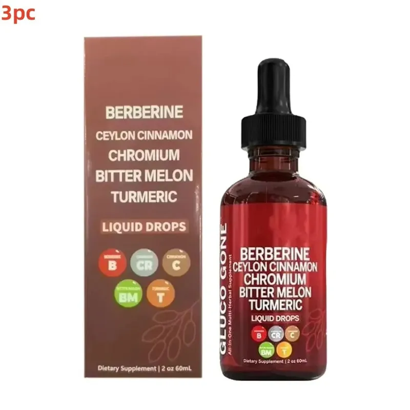Berberine Cinnamon Droplets 60ml Natural Plant Formula Supports Blood Glucose Metabolism And Cardiovascular Health — image 9