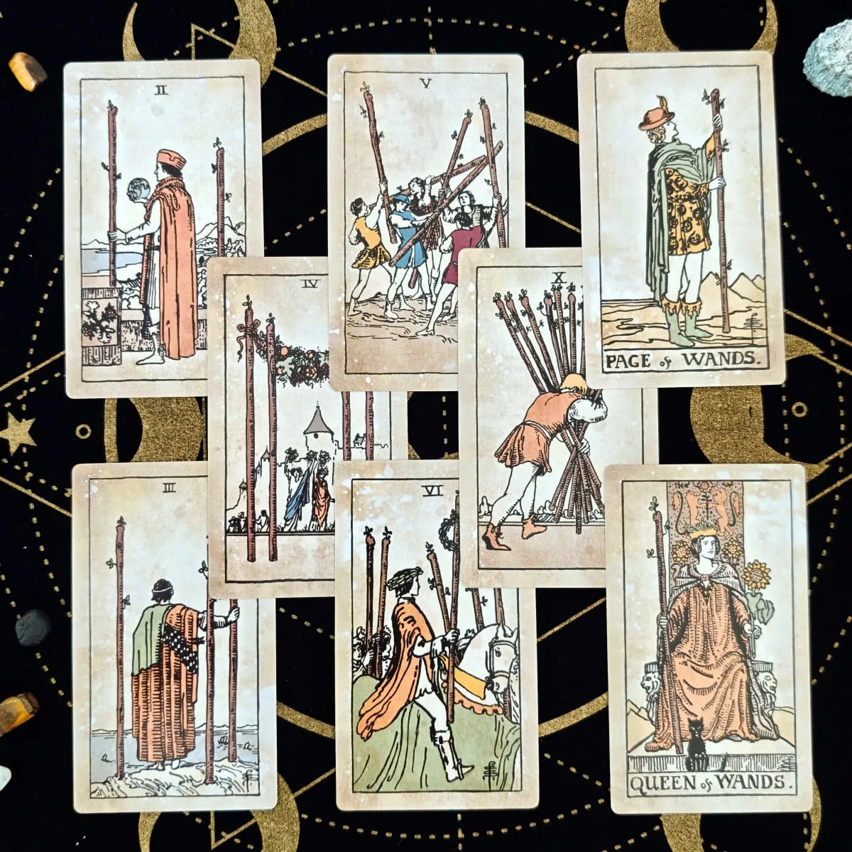 Big Size 12x7cm Tarot Vintage Cards A 78 Rider Deck Oracle English Visions Divination Edition Borad Playing Games