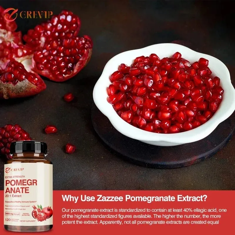 Pomegranate Extract - Antioxidant Supplements Are Beneficial for Heart Health and Joint Support and Promote Energy Production — image 4
