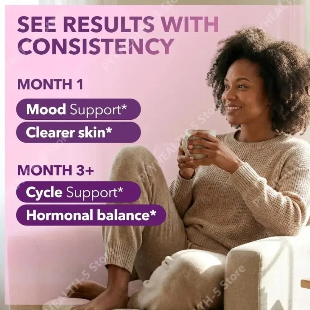 40:1 Myo-Inositol- und D-Chiro-Inositol-Kapseln Vitamin D3 Ashwagandha 120 Stück tägliche Wellness-Ergänzung