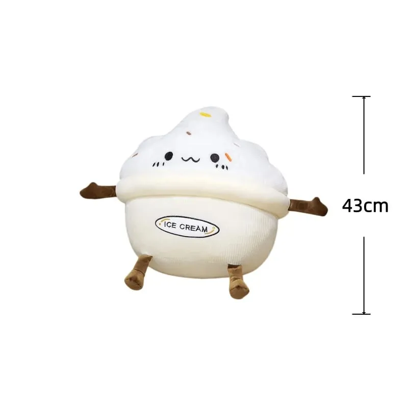 Corn Fries Chicken Leg Throw Pillow Simulation Food Plush Sofa Cushion Adorably Room Decor Toy Accompany Sleep Toy Creative Gift
